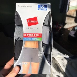 Hanes Premium Stretch Boxer Briefs